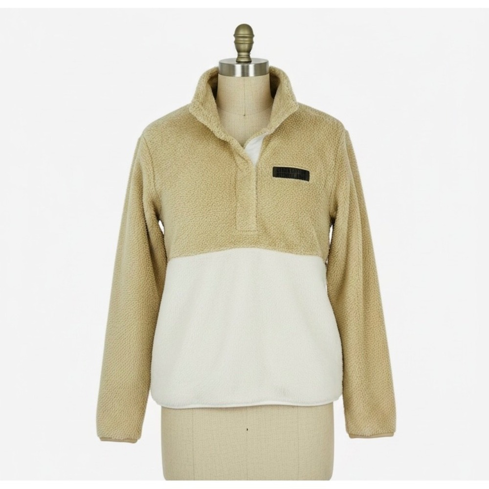 Boxercraft Grand Canyon National Park Fleece Pullover Tan White Medium
